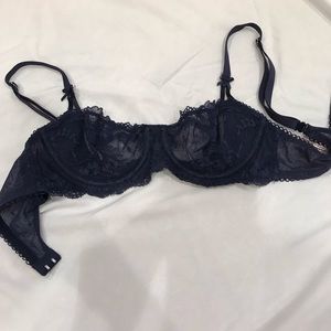 Navy blue Victoria’s Secret bralette